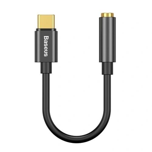 Kup Baseus Audio-Adapter L54 USB-C + Miniklinke 3,5mm (schwarz) - BSU799BLK - {ean13} - Sklep Home Screen