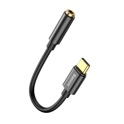 Kup Baseus Audio-Adapter L54 USB-C + Miniklinke 3,5mm (schwarz) - BSU799BLK - {ean13} - Sklep Home Screen