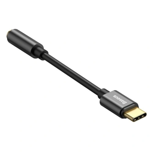 Kup Baseus Audio-Adapter L54 USB-C + Miniklinke 3,5mm (schwarz) - BSU799BLK - {ean13} - Sklep Home Screen