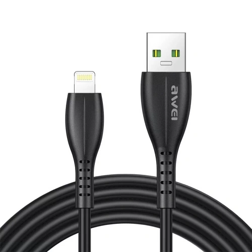 Kup Cablul AWEI CL-115L USB-A / Lightning negru/black - AWEI213 - {ean13} - Sklep Home Screen