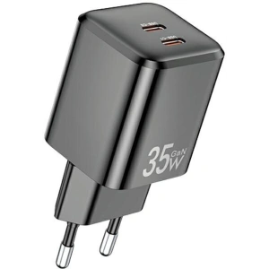 Kup AWEI PD65-EU GaN 35W 2xUSB-C Netzladegerät schwarz - AWEI216 - {ean13} - Sklep Home Screen