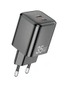 Kup Ładowarka sieciowa AWEI PD65-EU GaN 35W 2xUSB-C czarna/black - AWEI216 - {ean13} - Sklep Home Screen