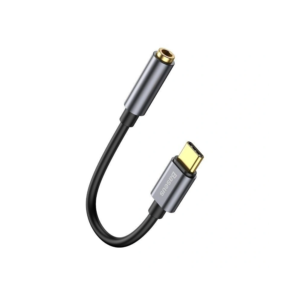 Adapter audio Baseus L54 USB-C + mini jack 3,5mm (szary)