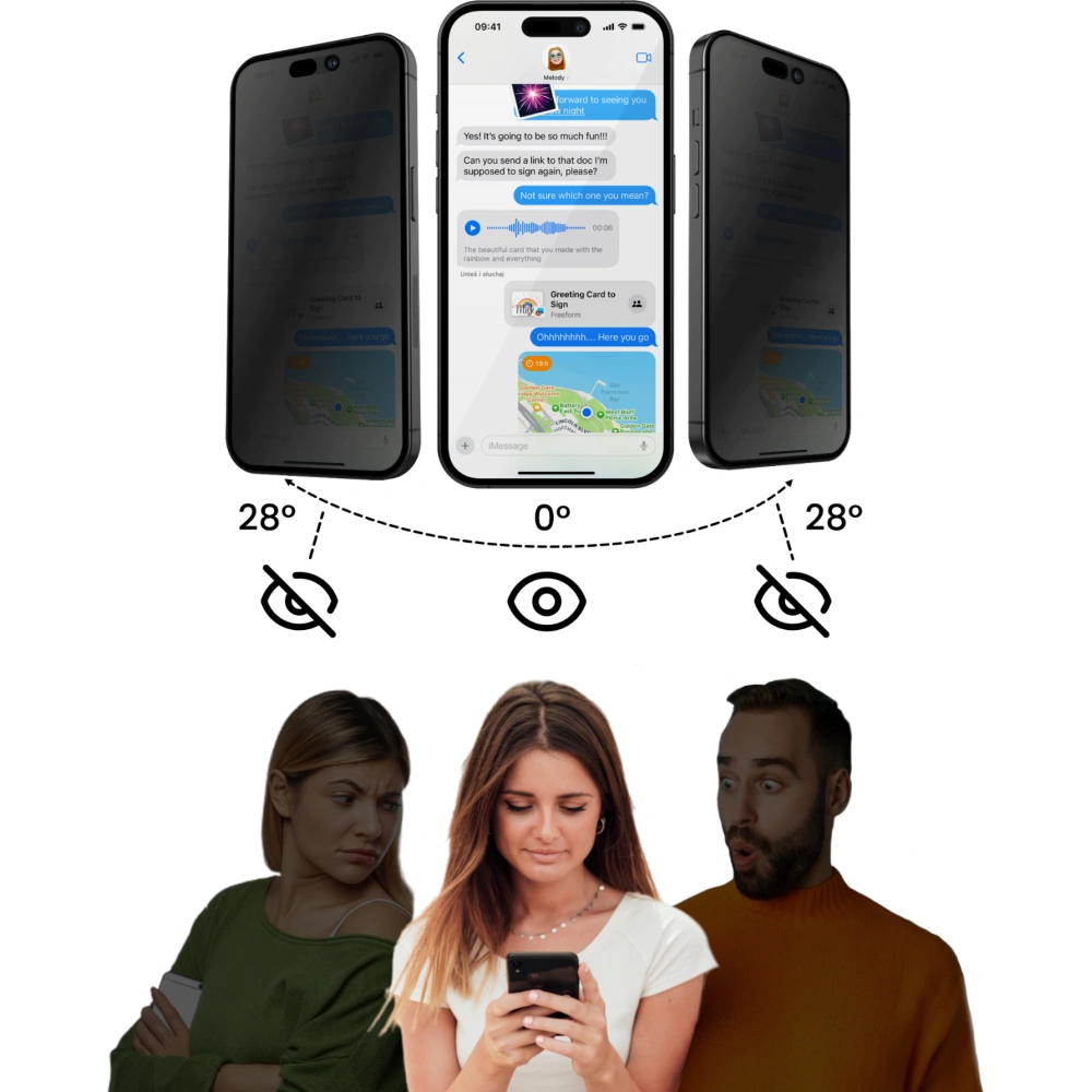 Szkło prywatyzujące GrizzGlass SecretGlass Easy do Infinix Note 30 Pro