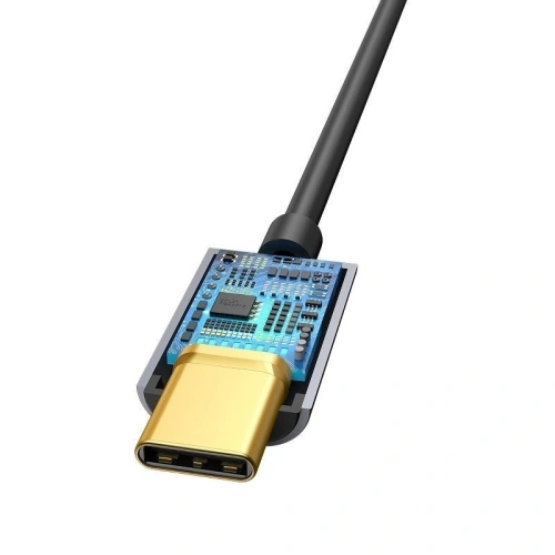 Kup Adapter audio Baseus L54 USB-C + mini jack 3,5mm (szary) - BSU800GRY - {ean13} - Sklep Home Screen