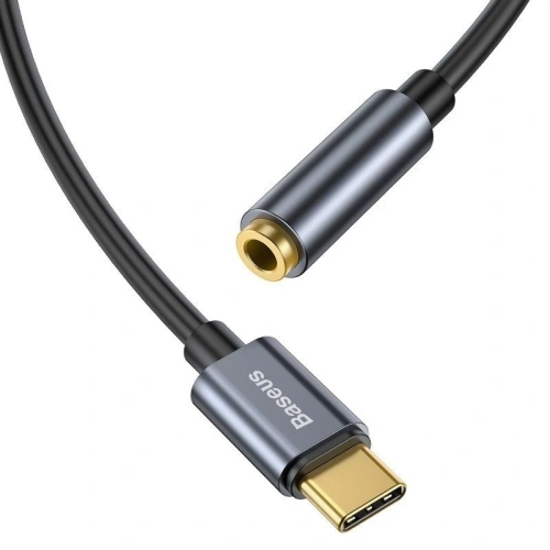 Kup Adapter audio Baseus L54 USB-C + mini jack 3,5mm (szary) - BSU800GRY - {ean13} - Sklep Home Screen