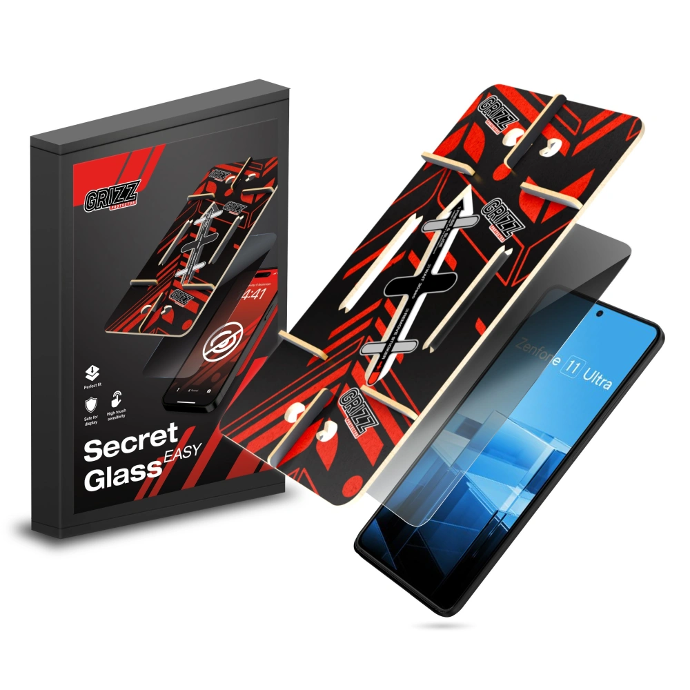 Szkło prywatyzujące GrizzGlass SecretGlass Easy do Asus Zenfone 11 Ultra