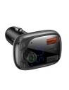Kup Transmiter FM Baseus T typu Bluetooth 5.0, 2xUSB, USB-C, PD, QC 3.0, microSD - BSU801 - {ean13} - Sklep Home Screen