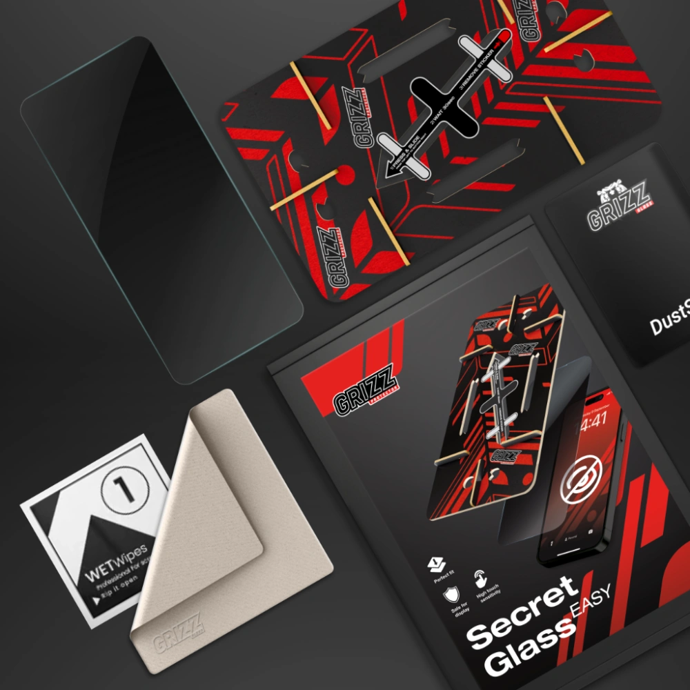 Szkło prywatyzujące GrizzGlass SecretGlass Easy do Asus Zenfone 11 Ultra