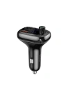 Kup Transmiter FM Baseus T typu Bluetooth 5.0, 2xUSB, USB-C, PD, QC 3.0, microSD - BSU801 - {ean13} - Sklep Home Screen