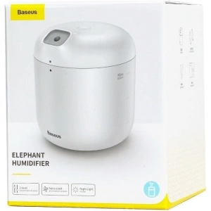 Kup Nawilżacz powietrza + lampka nocna Baseus Elephant Humidifier (biały) - BSU802WHT - {ean13} - Sklep Home Screen