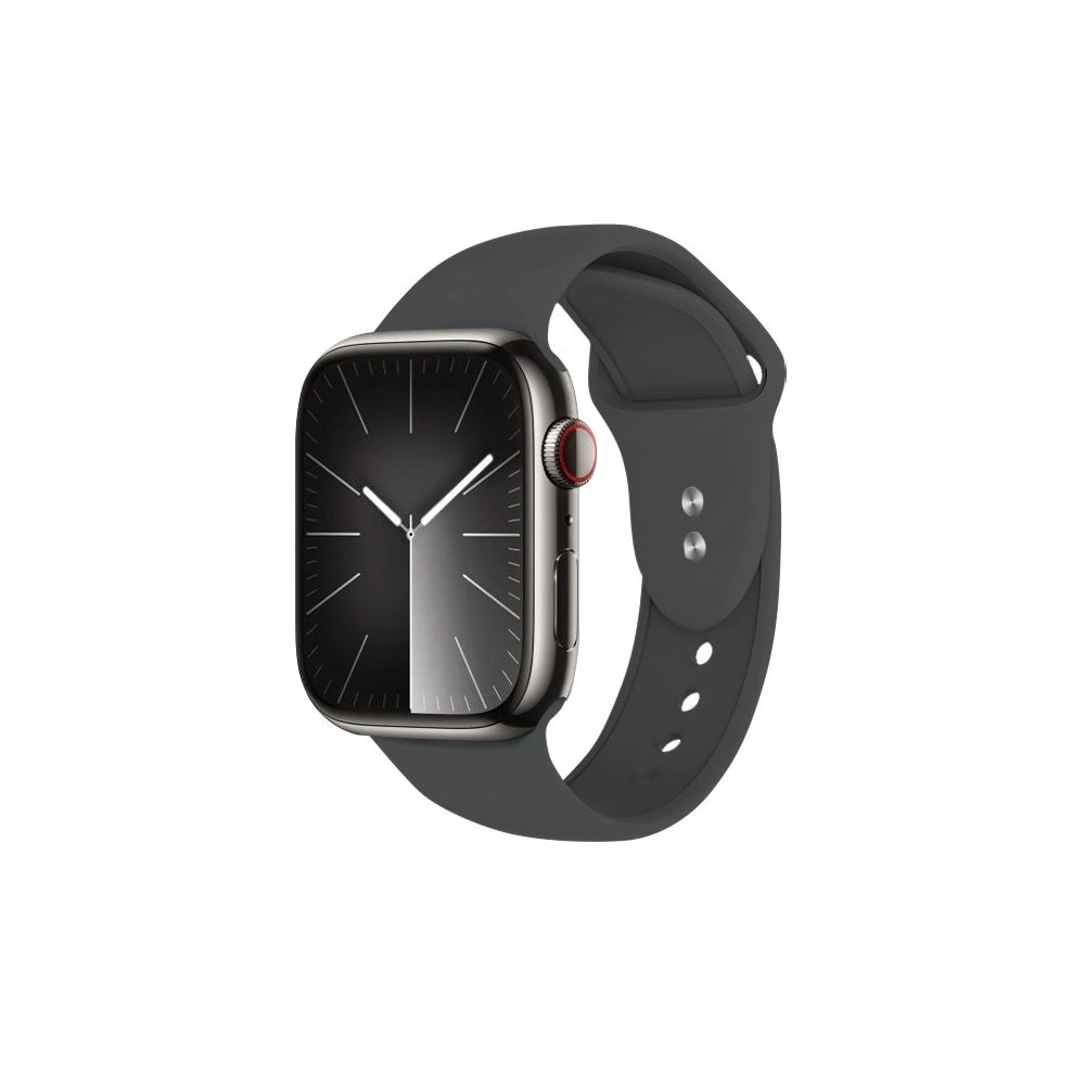 Pasek Crong Liquid Apple Watch 4/5/6/7/8/9/SE/Ultra 1/2 42/44/45/49mm grafitowy - Watch - Crong