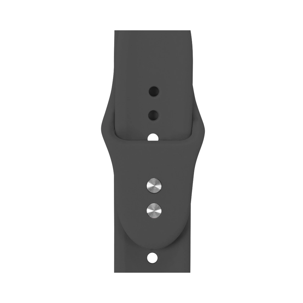 Pasek Crong Liquid Apple Watch 4/5/6/7/8/9/SE/Ultra 1/2 42/44/45/49mm grafitowy - Watch - Crong