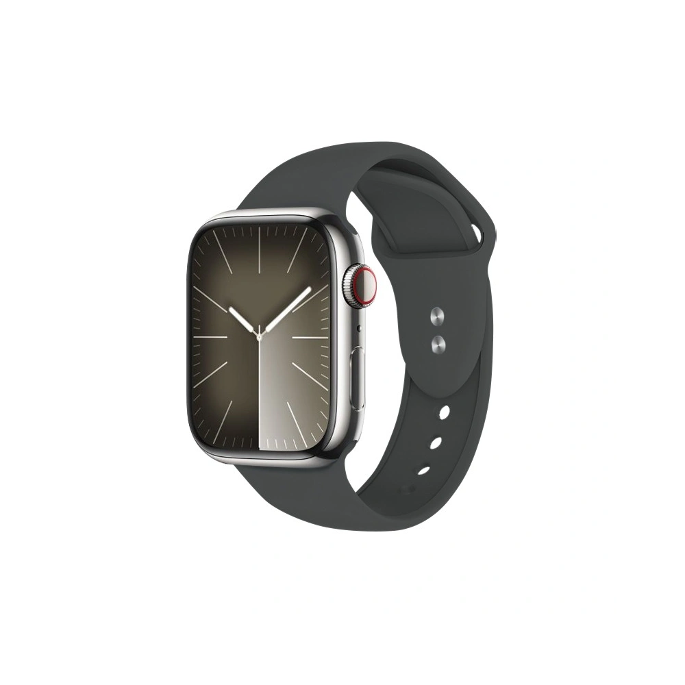 Pasek Crong Liquid Apple Watch 4/5/6/7/8/9/SE/Ultra 1/2 42/44/45/49mm grafitowy - Watch - Crong