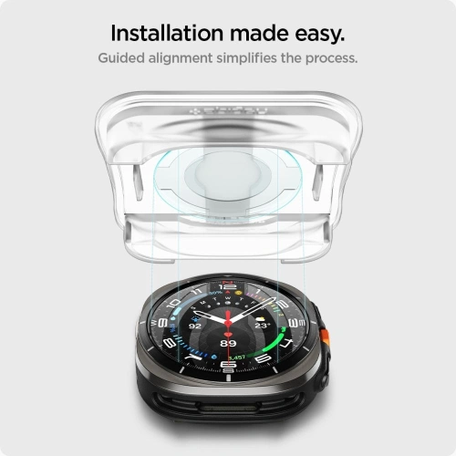 Buy Spigen GLAS.tR ez Fit Galaxy Watch Ultra 47mm Clear [2 PACK] - SPN3474 - {ean13} - Home Screen Store Europe