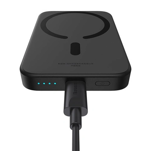Kup Magnetikus powerbank Baseus Magnetic Mini 6000 mAh 20W fekete - BSU4926 - {ean13} - Sklep Home Screen