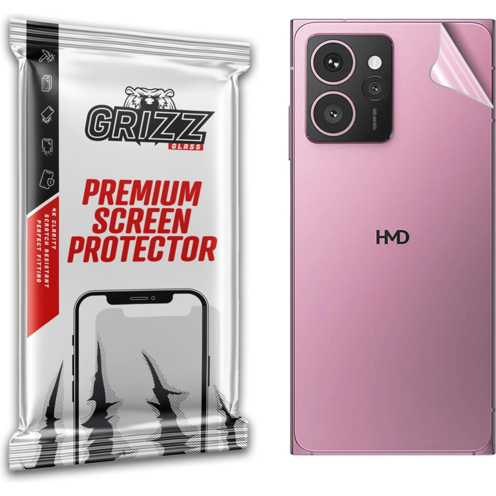 Folia na tył GrizzGlass SatinSkin do HMD Skyline - Inne marki - GrizzGlass