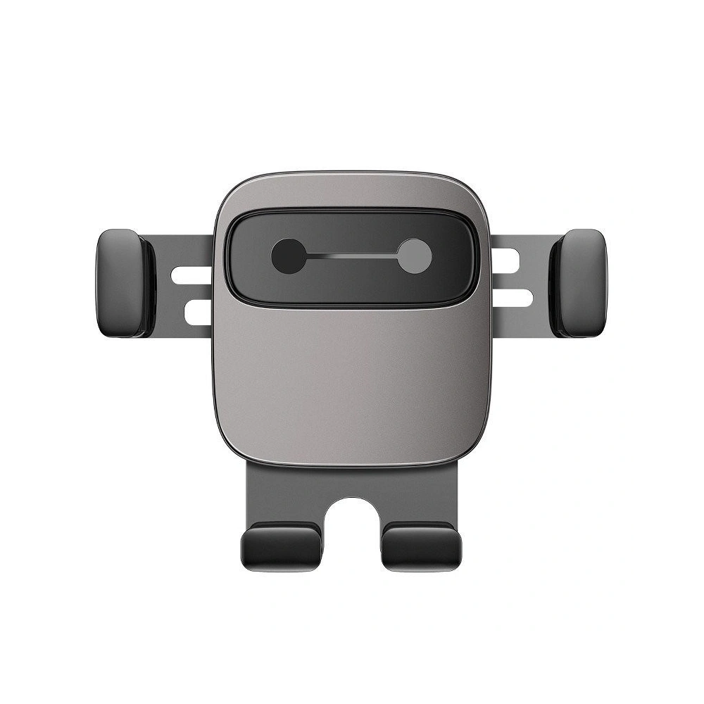 Uchwyt grawitacyjny Baseus Cube na kratkę, aluminiowy (czarny)