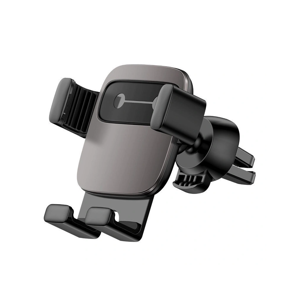 Uchwyt grawitacyjny Baseus Cube na kratkę, aluminiowy (czarny)