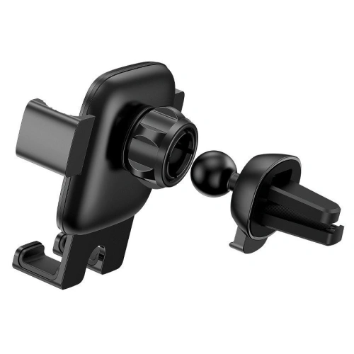 Buy Baseus Cube Gravity Aluminium Car Mount Air Vent Black - BSU807BLK - {ean13} - Home Screen Store Europe