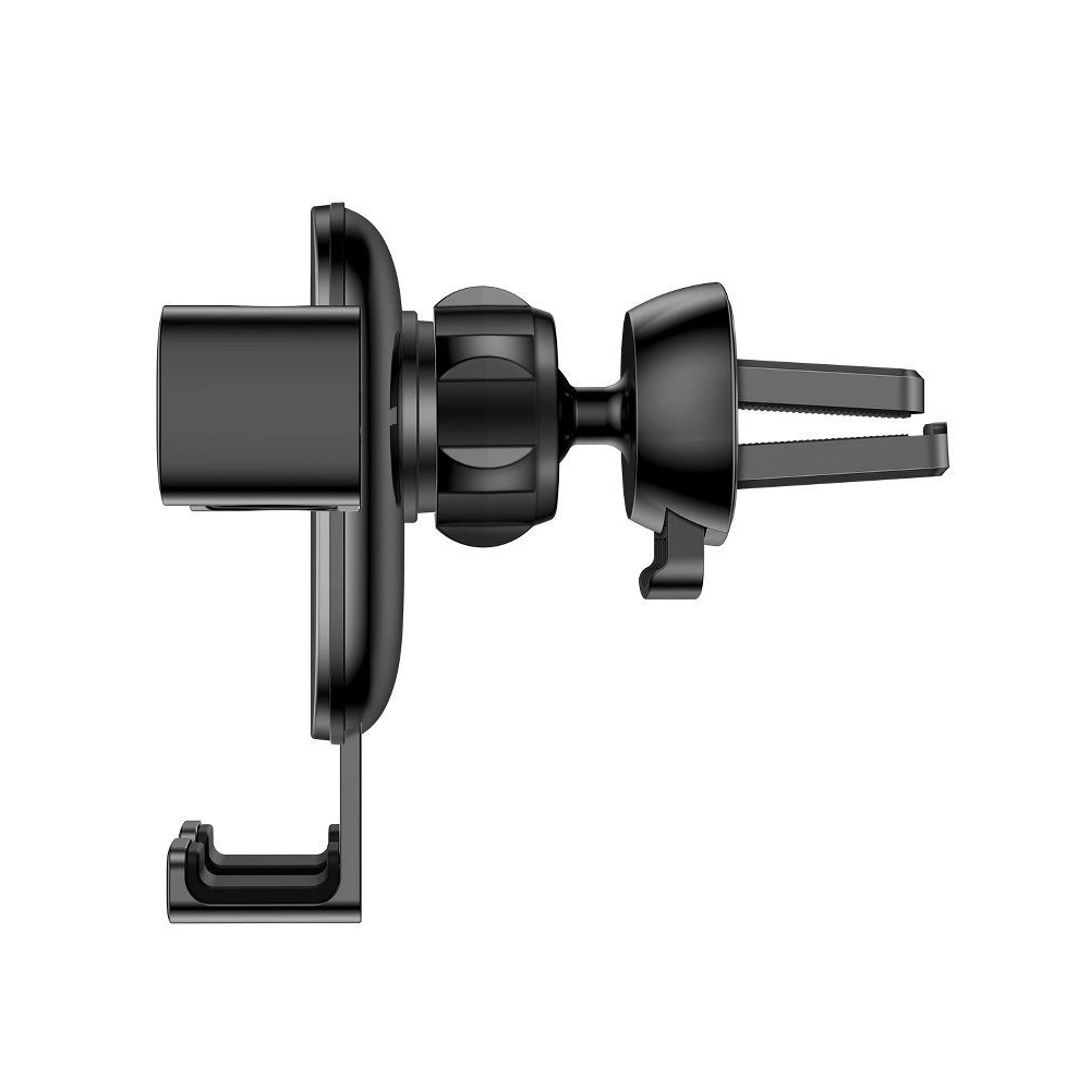 Uchwyt grawitacyjny Baseus Cube na kratkę, aluminiowy (czarny)