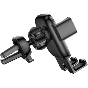 Buy Baseus Cube Gravity Aluminium Car Mount Air Vent Black - BSU807BLK - {ean13} - Home Screen Store Europe