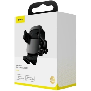 Kup Baseus Schwerkrafthalter Würfel für Gitter, Aluminium (schwarz) - BSU807BLK - {ean13} - Sklep Home Screen