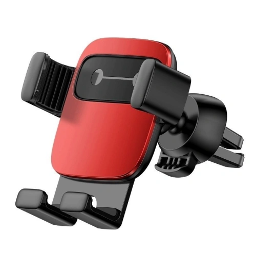 Buy Baseus Cube Gravity Aluminium Car Mount Air Vent Red - BSU808RED - {ean13} - Home Screen Store Europe