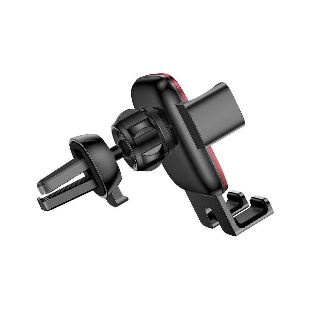 Uchwyt grawitacyjny Baseus Cube na kratkę, aluminiowy (czerwony)