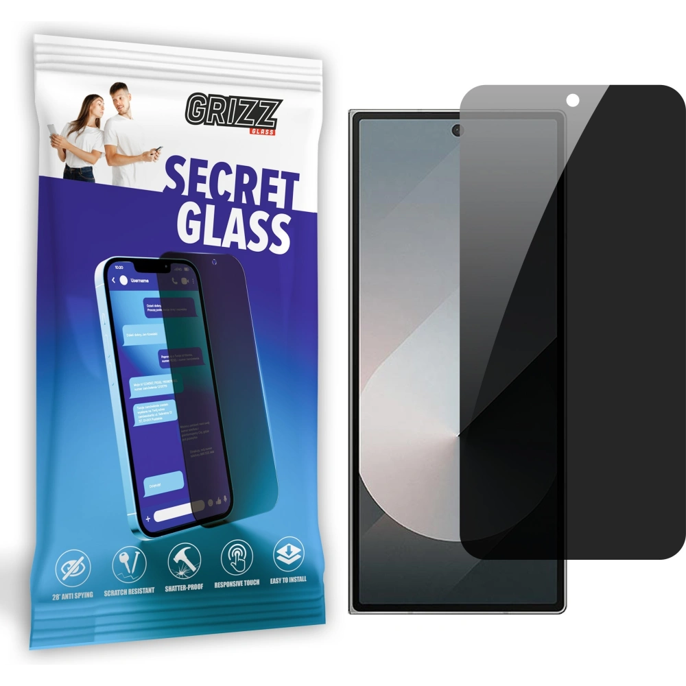 Szkło prywatyzujące GrizzGlass SecretGlass do Samsung Galaxy Z Fold 6 - Galaxy Z Fold 6 - GrizzGlass