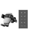 Buy Baseus Cube Gravity Aluminium Car Mount Air Vent Silver - BSU809SLV - {ean13} - Home Screen Store Europe