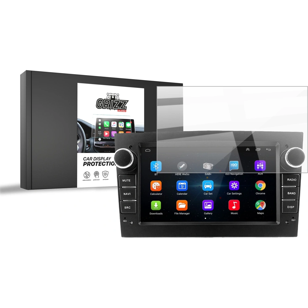 Folia ceramiczna GrizzGlass CarDisplay Protection do radia samochodowego Android Opel 2DIN 7" - Uniwersalne - GrizzGlass