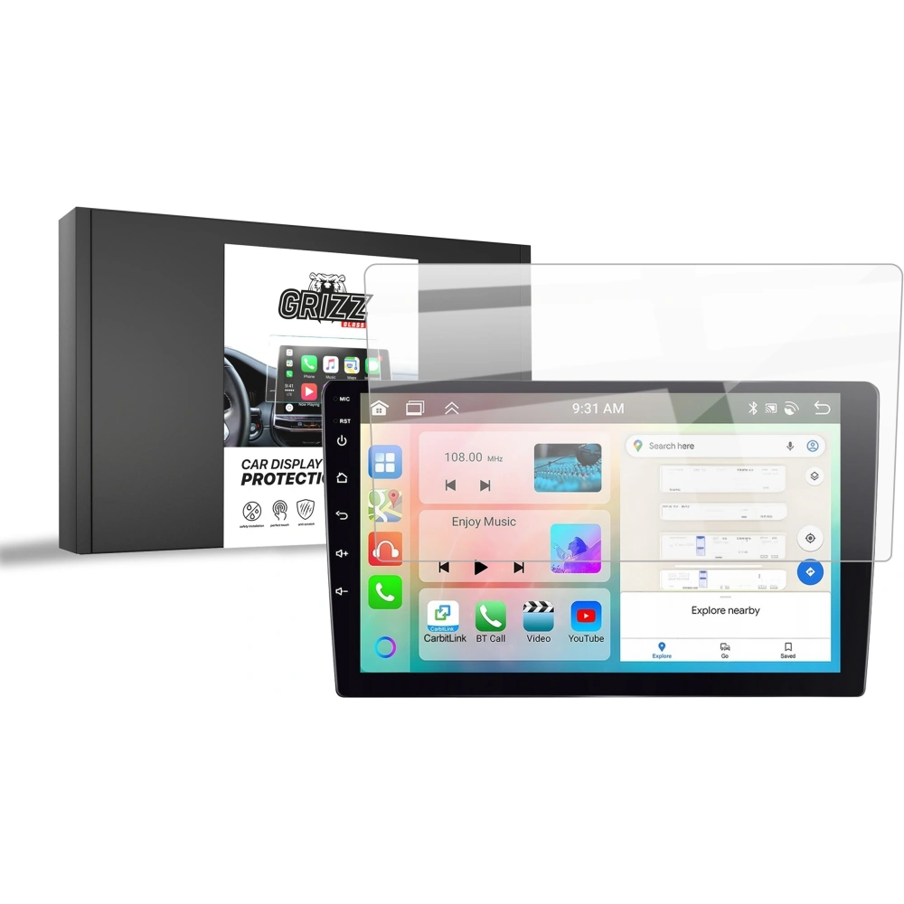 Folia ceramiczna GrizzGlass CarDisplay Protection do radia samochodowego Android Allnoel A3453 9" - Uniwersalne - GrizzGlass