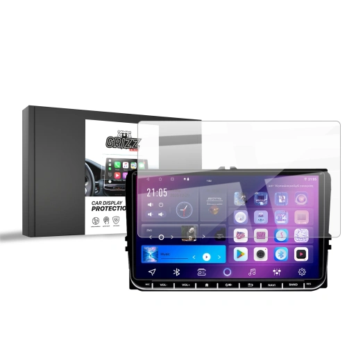 Kup Cserép fólia GrizzGlass CarDisplay védelem Android 2DIN 9" rádióhoz Volkswagen Skoda Seat-hoz - GRZ10817 - {ean13} - Sklep Home Screen