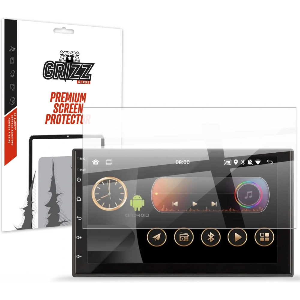 Folia ceramiczna GrizzGlass CarDisplay Protection do radia samochodowego Android Blow AVH-9930 2DIN 7" - Uniwersalne - GrizzGlass