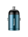 Kup Mini ładowarka samochodowa Baseus Tiny Star USB-C, QC 4.0+, PD, 30W (niebieska) - BSU821BLU - {ean13} - Sklep Home Screen