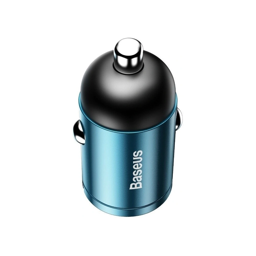 Mini ładowarka samochodowa Baseus Tiny Star USB-C, QC 4.0+, PD, 30W (niebieska)