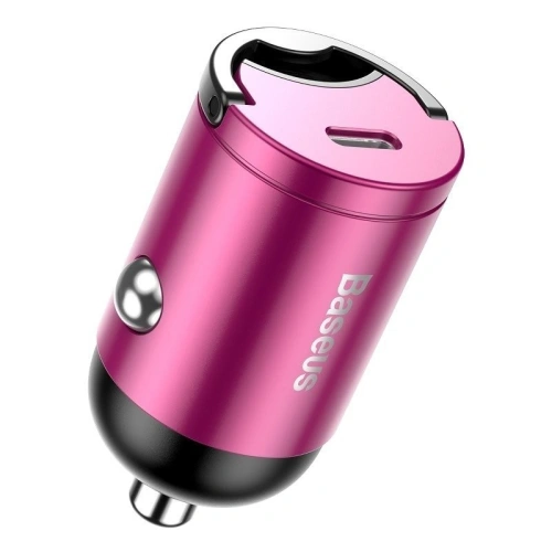 Kup Mini autós töltő Baseus Tiny Star USB-C, QC 4.0+, PD, 30W (rózsaszín) - BSU822PNK - {ean13} - Sklep Home Screen