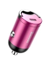Mini nabíječka do auta Baseus Tiny Star USB-C, QC 4.0+, PD, 30W (růžová)