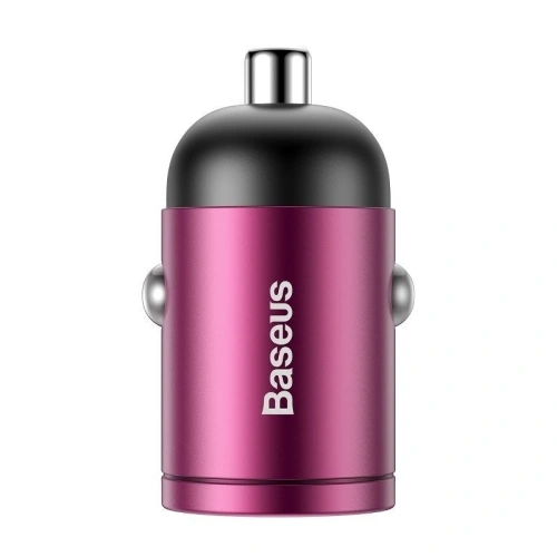 Kup Mini ładowarka samochodowa Baseus Tiny Star USB-C, QC 4.0+, PD, 30W (różowa) - BSU822PNK - {ean13} - Sklep Home Screen