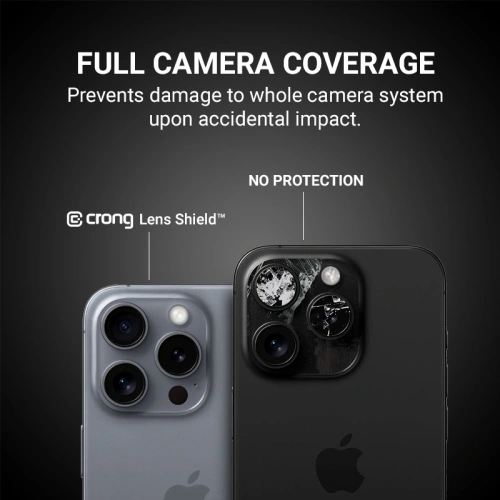 Kup Sklo na objektiv aparátu Crong Lens Shield Apple iPhone 16 / 16 Plus - CRG782 - {ean13} - Sklep Home Screen