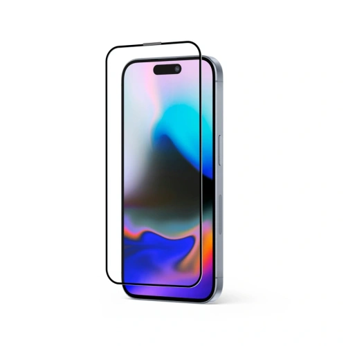 Buy Crong Anti-Bacterial 3D Armour Glass Full Glue Tempered Glass Apple iPhone 16 Pro - CRG784 - {ean13} - Home Screen Store Europe
