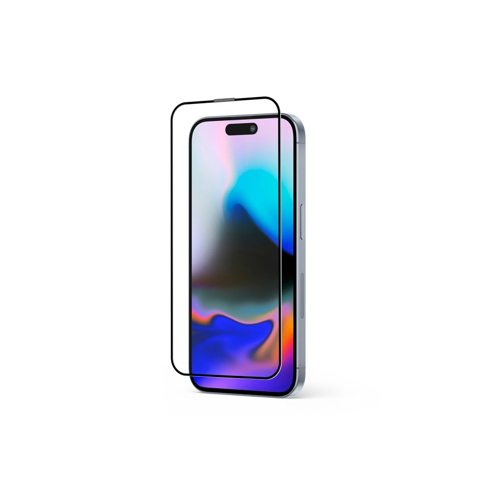 Szkło hartowane Crong Anti-Bacterial 3D Armour Glass Full Glue Apple iPhone 16 Pro Max - iPhone 16 Pro Max - Crong