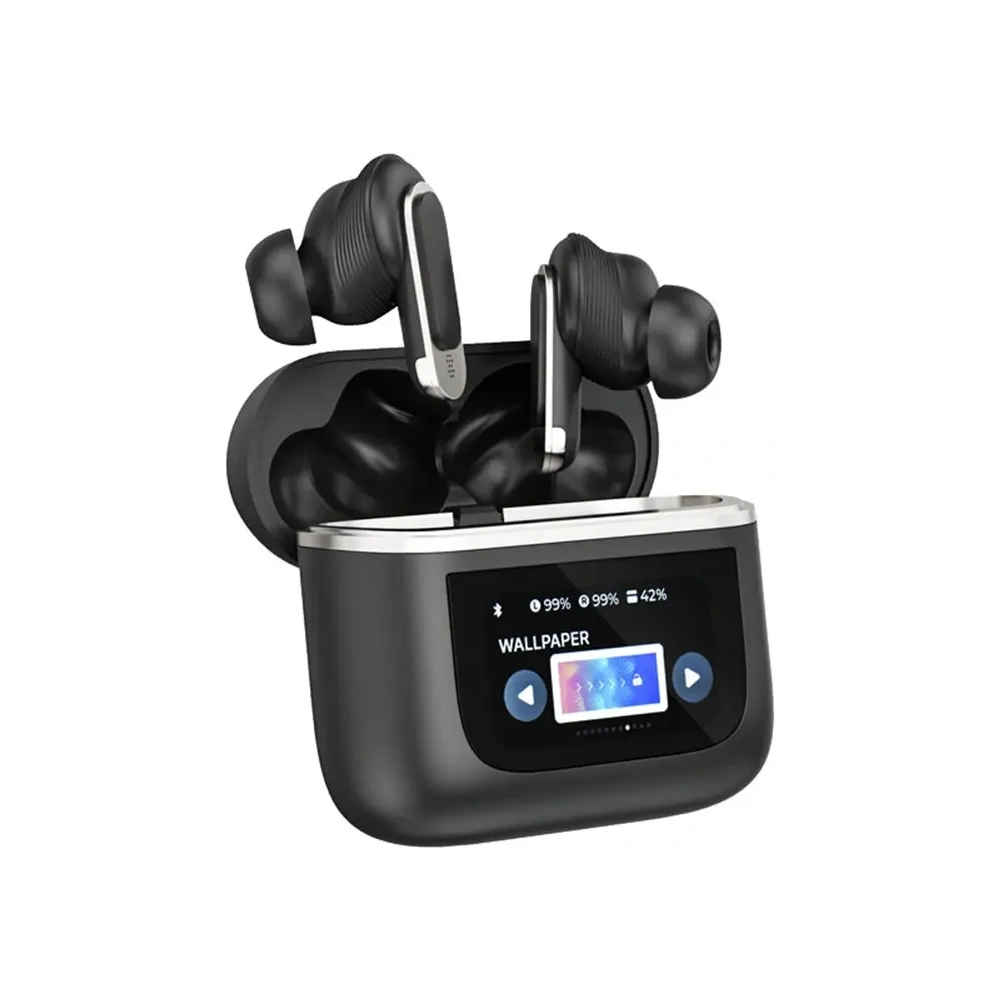 Bezprzewodowe słuchawki dokanałowe TWS BlitzWolf BW-FYE16 ANC, BT 5.3, czarne - Słuchawki dokanałowe - BlitzWolf