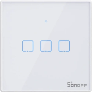 Buy Touch light switch WiFi + RF 433 Sonoff T2 EU TX (3 channel) new version - SNF168 - {ean13} - Home Screen Store Europe