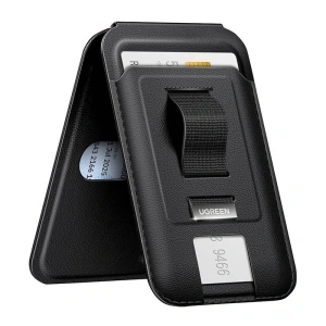 Kup Portofel magnetic universal cu prindere pentru deget UGREEN LP836 MagSafe negru - UGR1890 - {ean13} - Sklep Home Screen