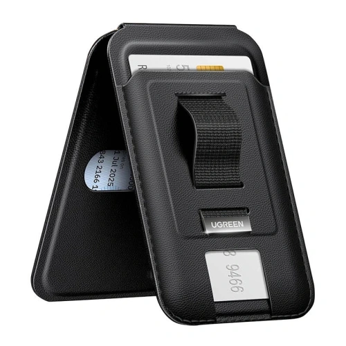 Kup Portofel magnetic universal cu prindere pentru deget UGREEN LP836 MagSafe negru - UGR1890 - {ean13} - Sklep Home Screen
