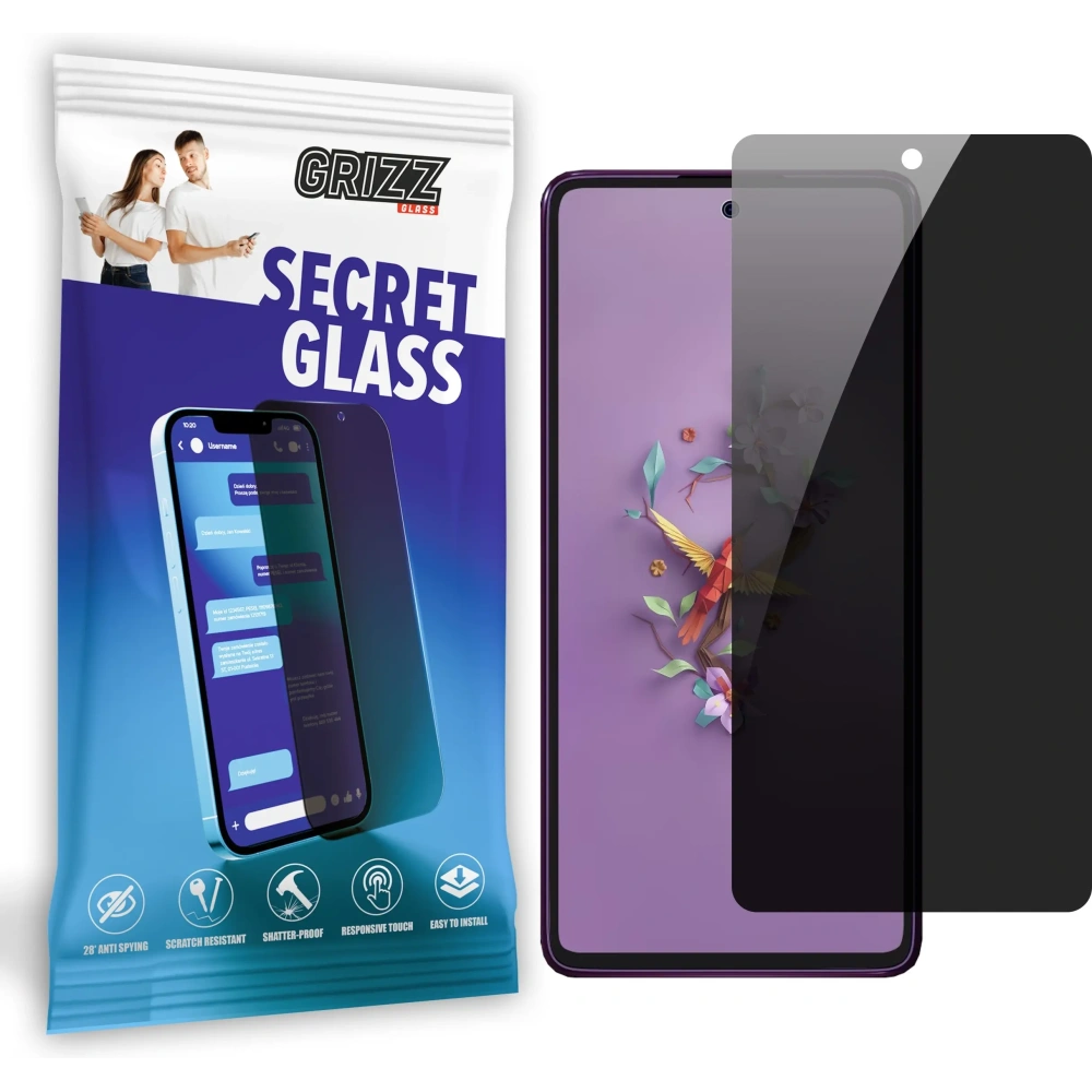 Szkło prywatyzujące GrizzGlass SecretGlass do HMD Crest Max - HMD - GrizzGlass