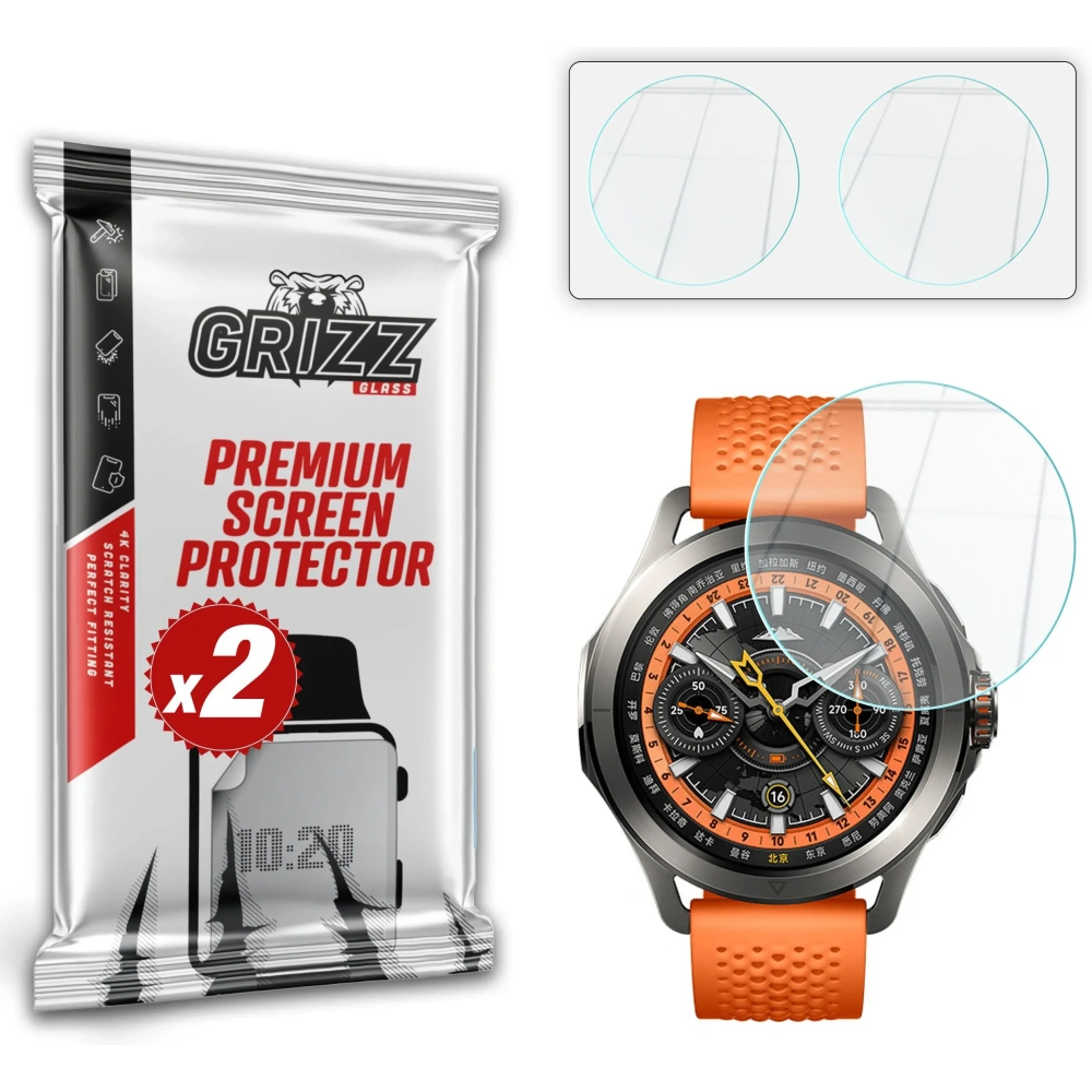Szkło hybrydowe GrizzGlass HybridGlass do Xiaomi Watch S4 Sport - Xiaomi Watch - GrizzGlass