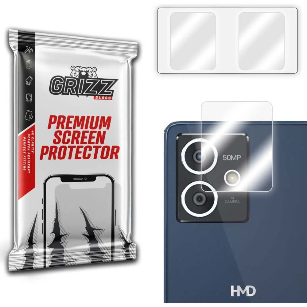 Szkło na aparat GrizzGlass HybridGlass Camera do HMD Crest - HMD - GrizzGlass
